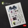 KELIK K48014 P-47M THUNDERBOLT INTERIOR 3D DECALS FOR TAMIYA KIT 1/48